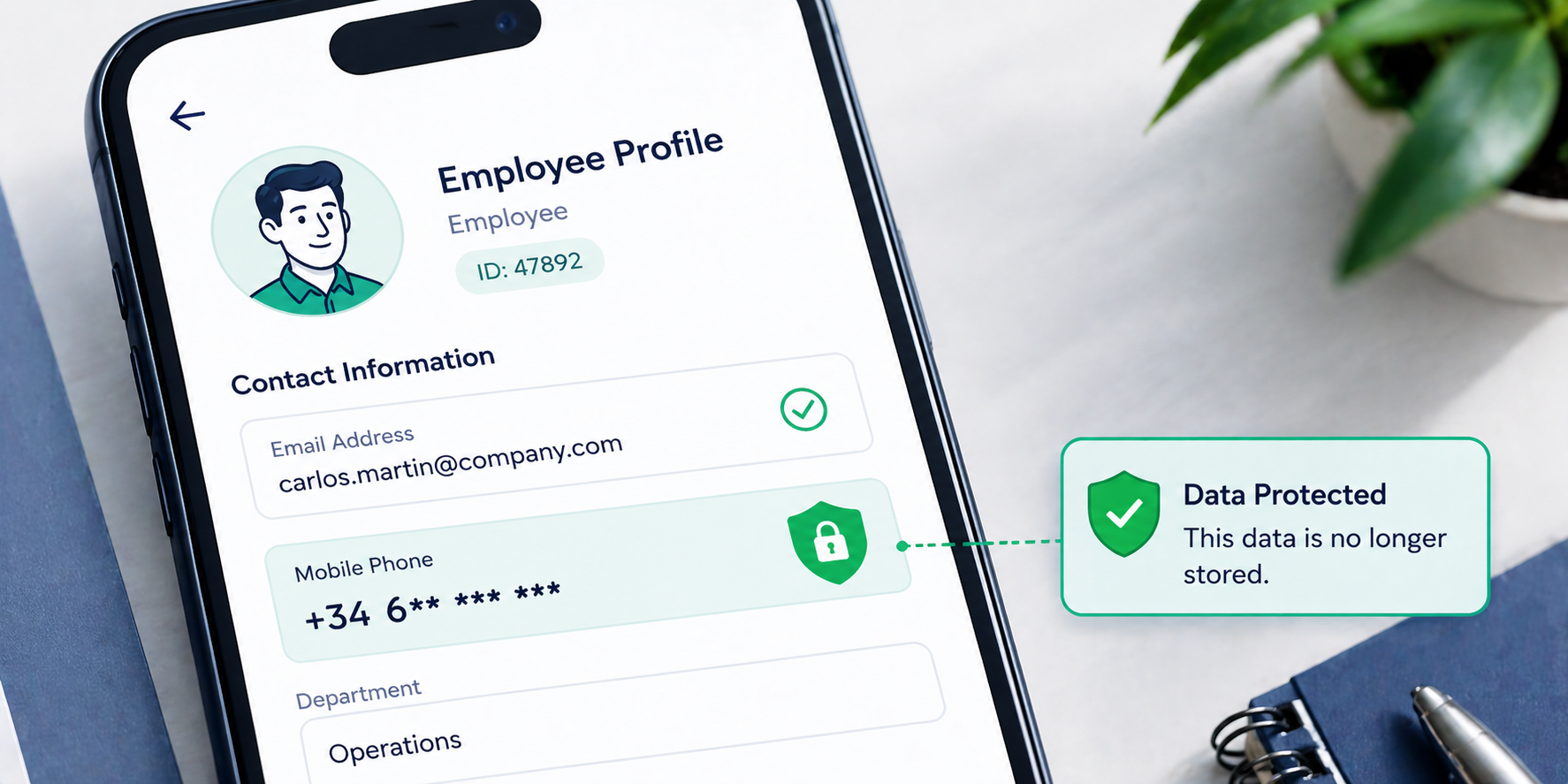 Data Minimization: Why the HR Department Shouldn't Have Access to Employees' Personal Phone Numbers