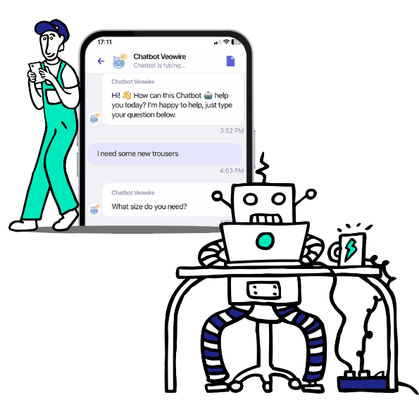 AI powered chatbots to eliminate tasks