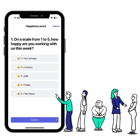 Collect feedback in a structured manner